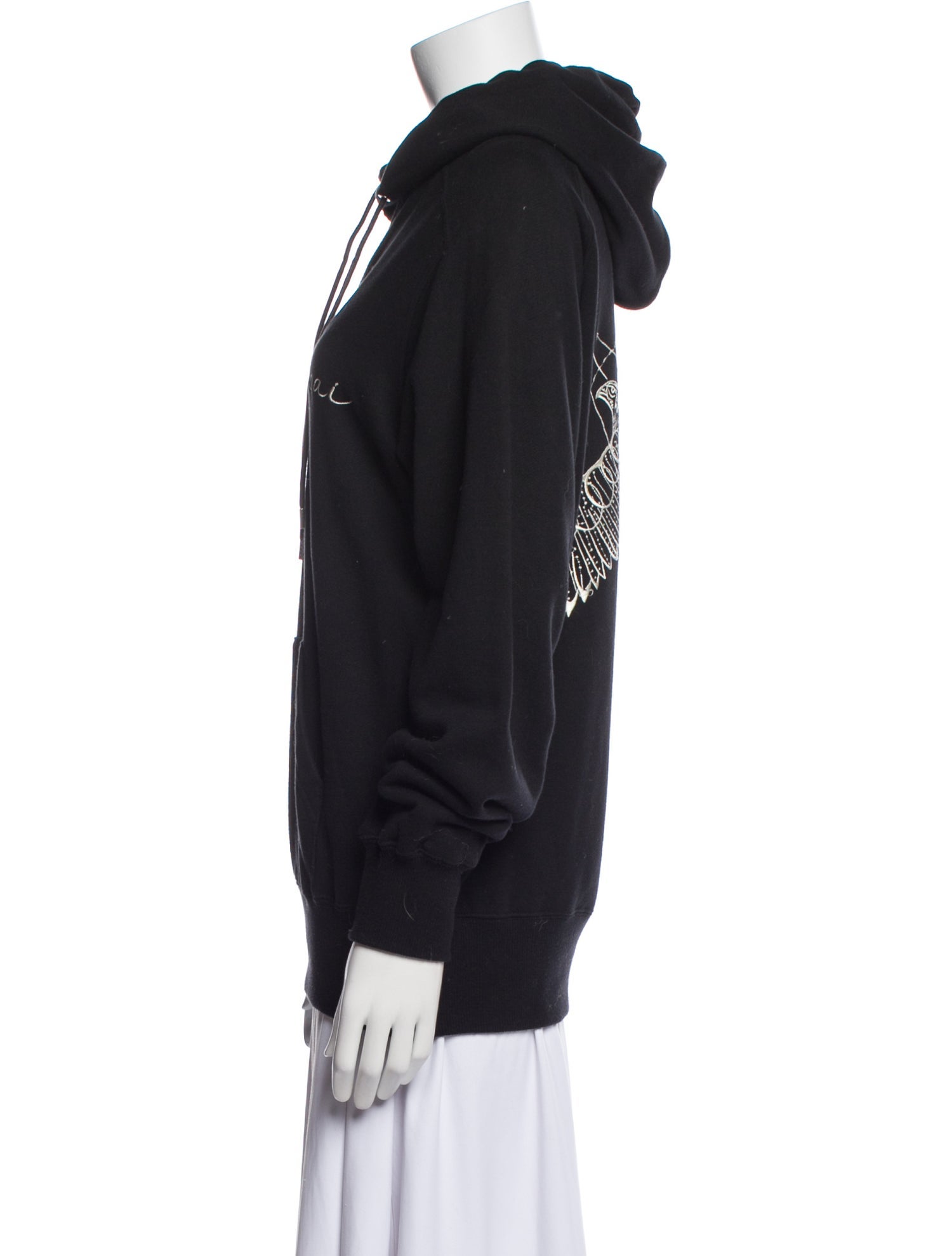 Sacai Crew Neck Long Sleeve Sweatshirt