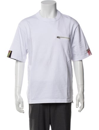 Sacai Graphic Print Crew Neck T-Shirt