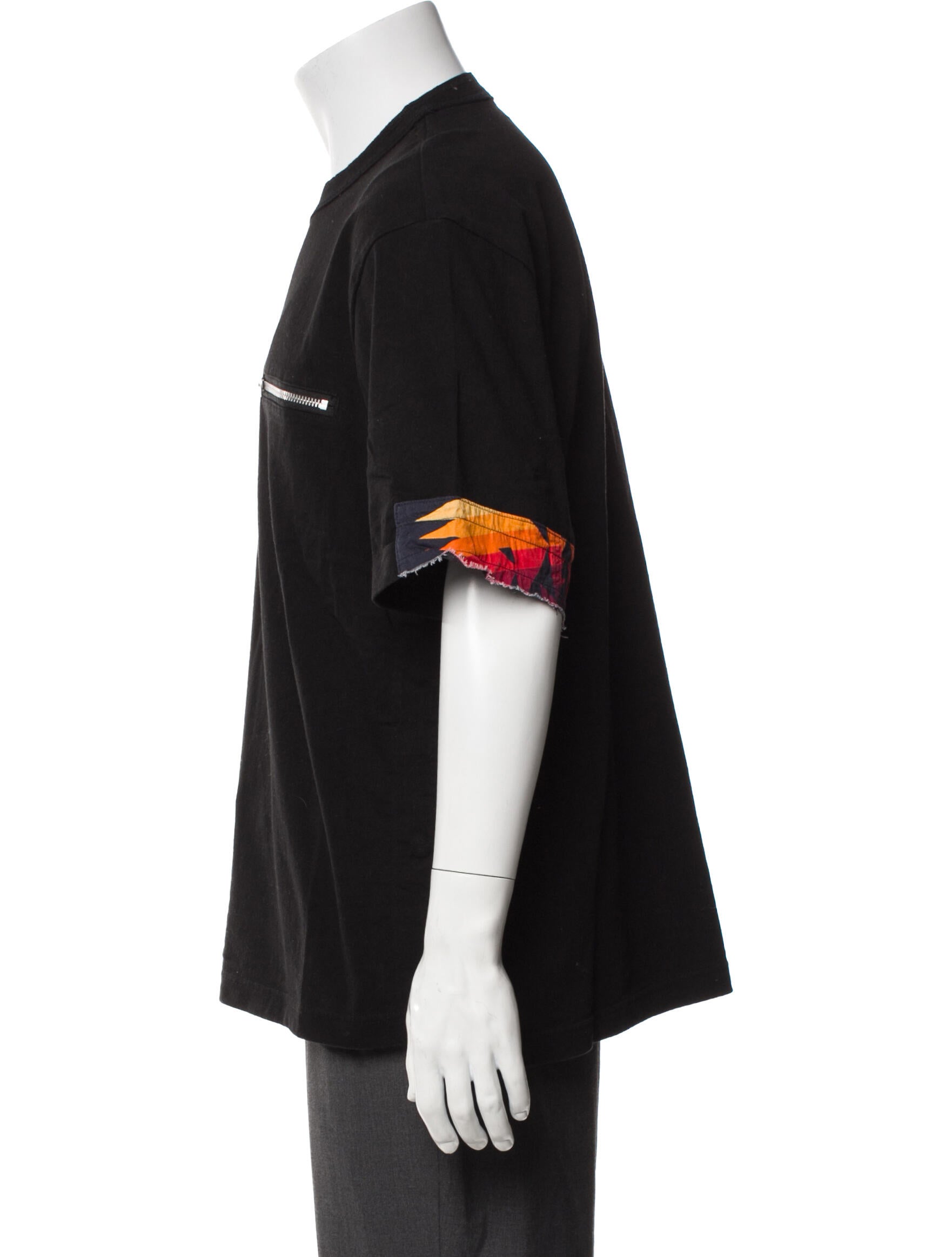 Sacai Graphic Print Crew Neck T-Shirt