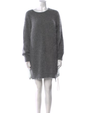 Sacai Angora Mini Dress