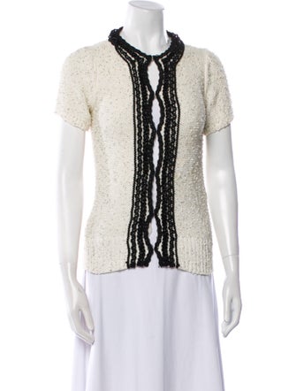 Sacai Tweed Pattern Jacket