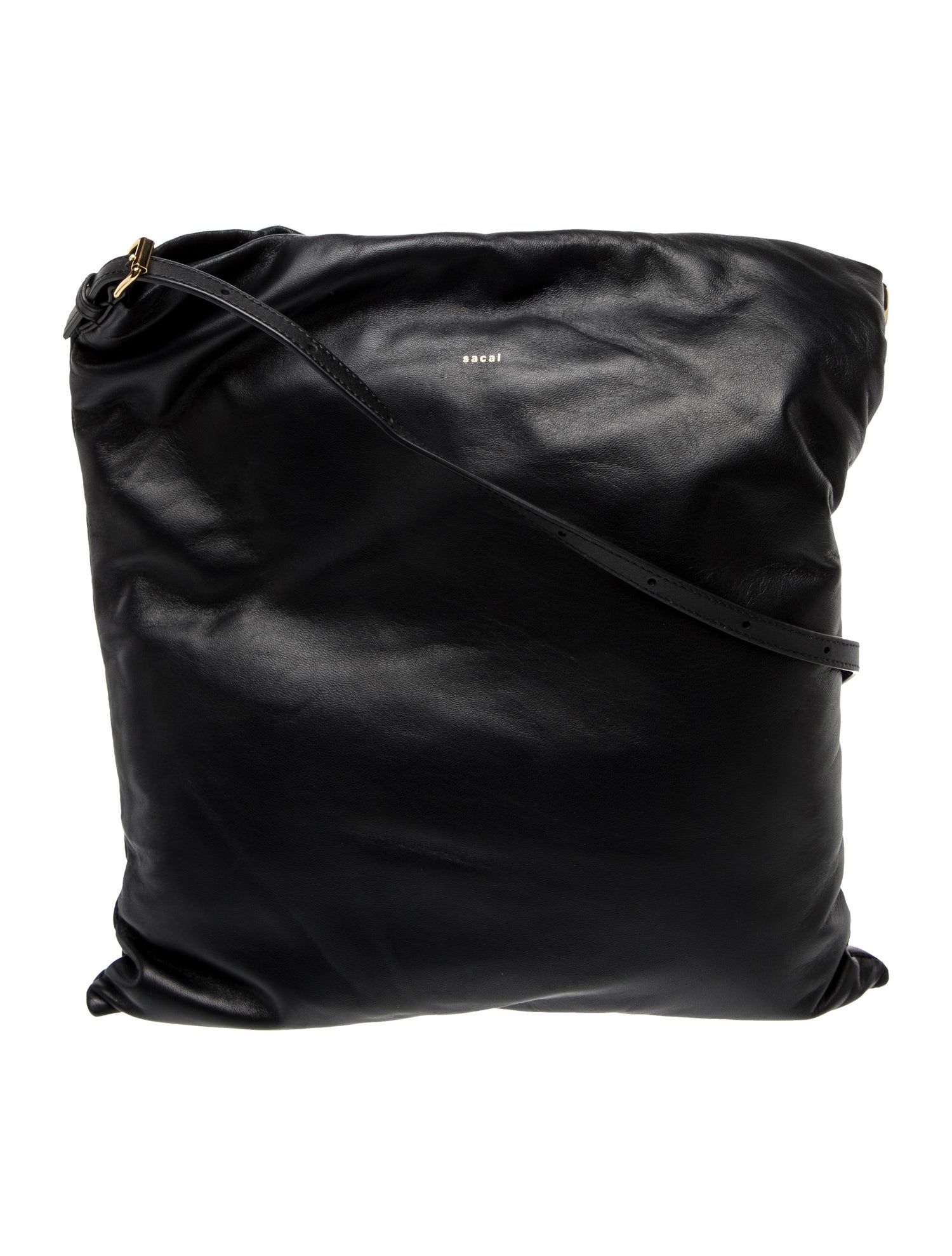 Sacai Leather Shoulder Bag