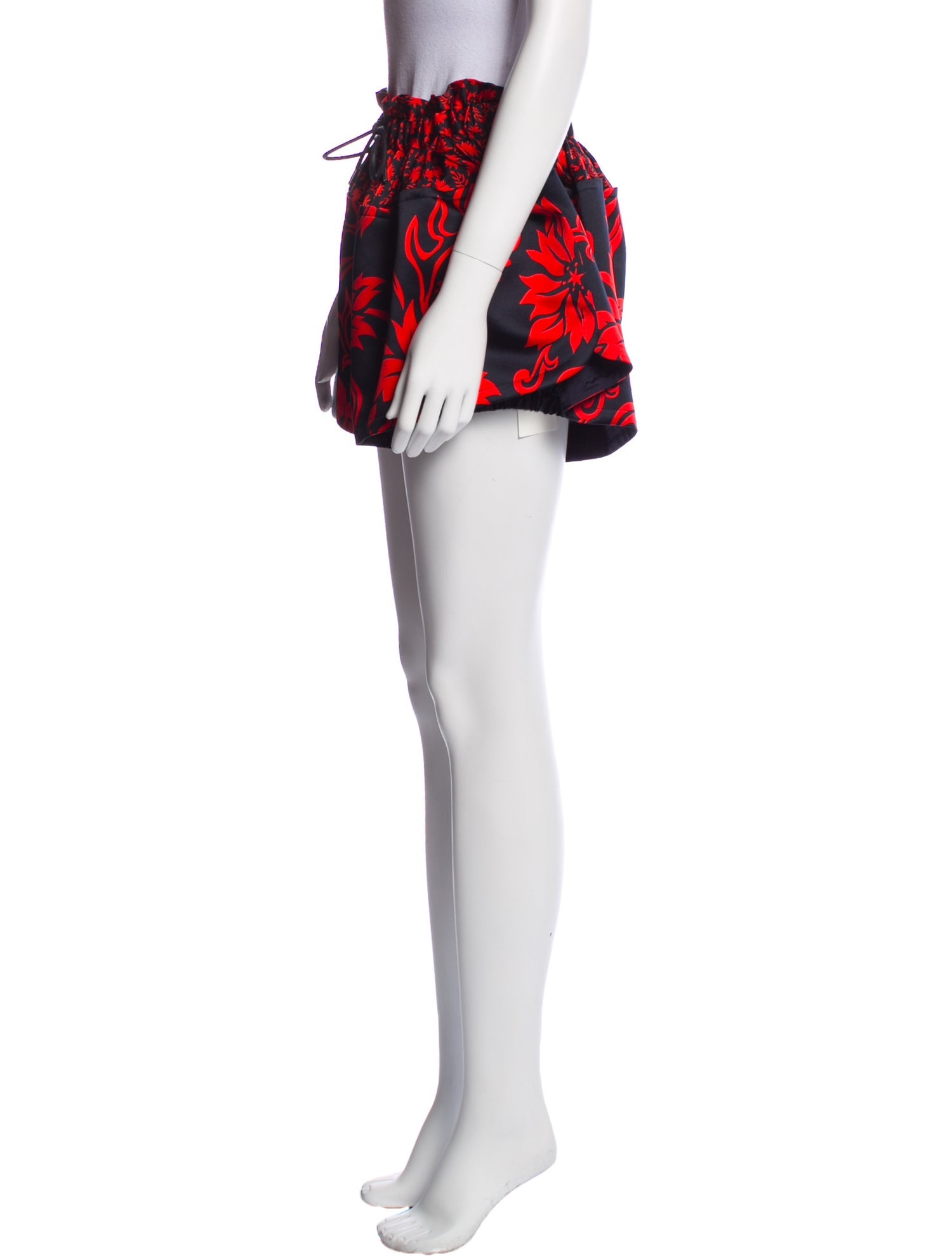 Sacai Printed Mini Shorts