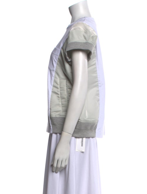 Sacai Crew Neck Short Sleeve T-Shirt
