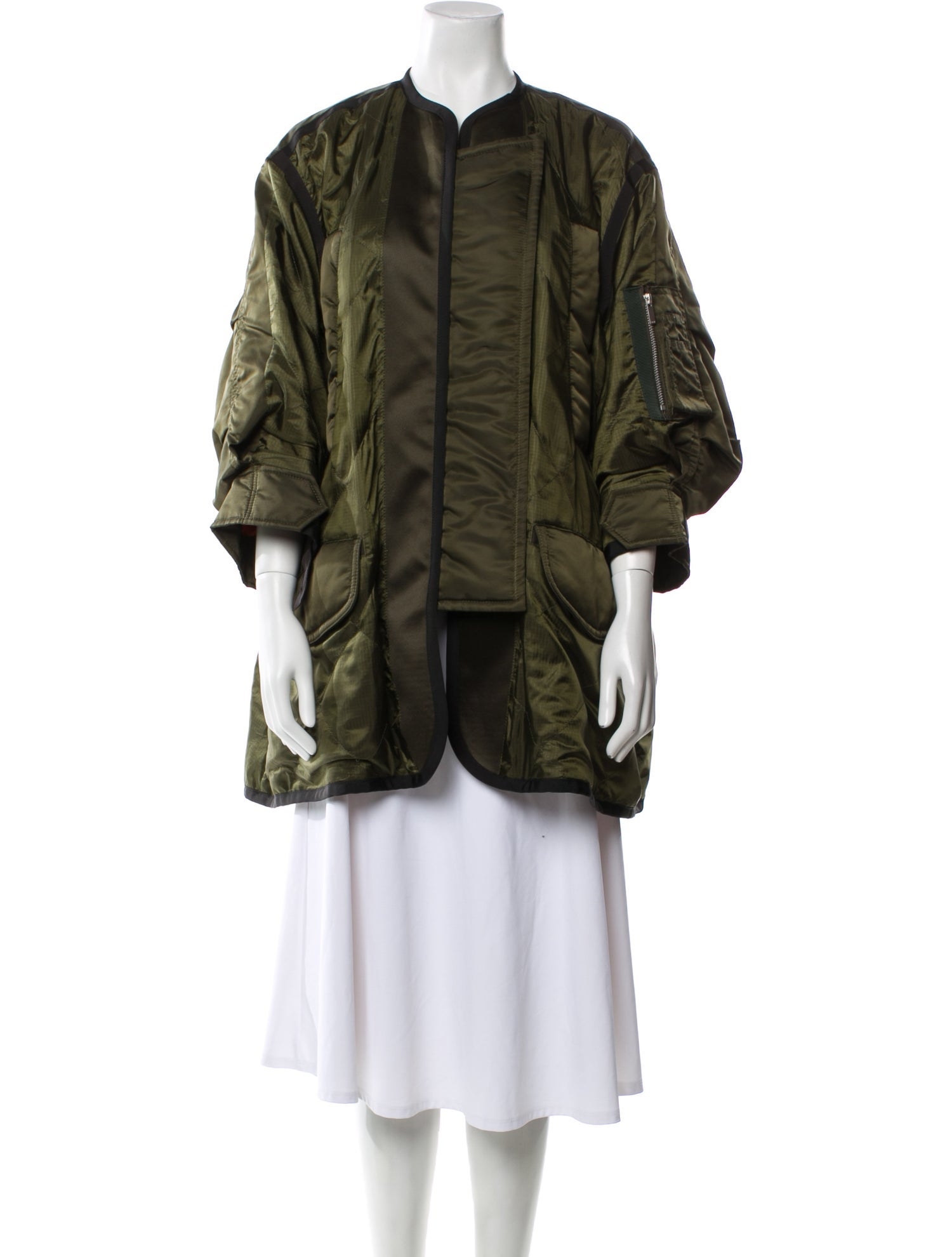 Sacai 2022 Plaid Print Jacket