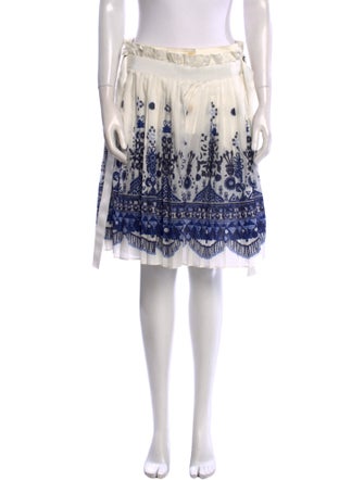 Sacai Printed Knee-Length Shorts