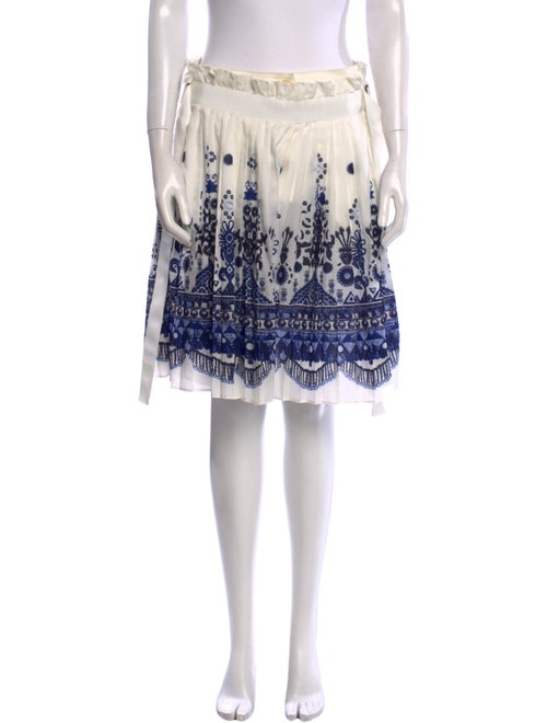 Sacai Printed Knee-Length Shorts