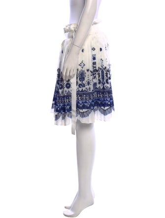 Sacai Printed Knee-Length Shorts