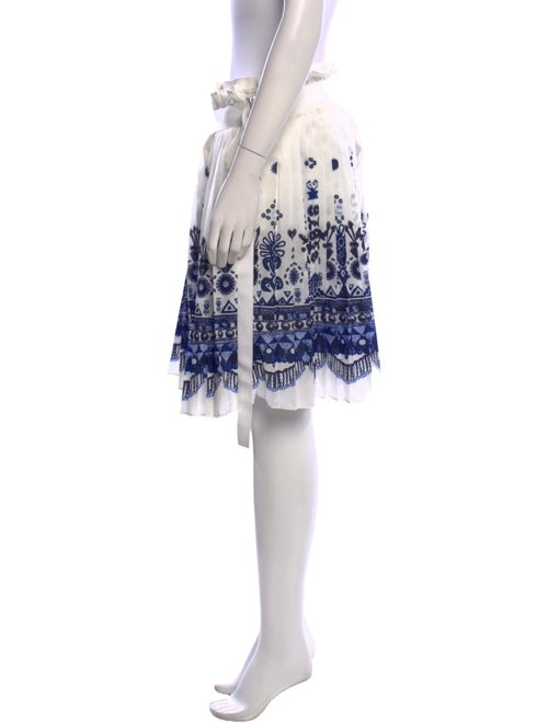 Sacai Printed Knee-Length Shorts