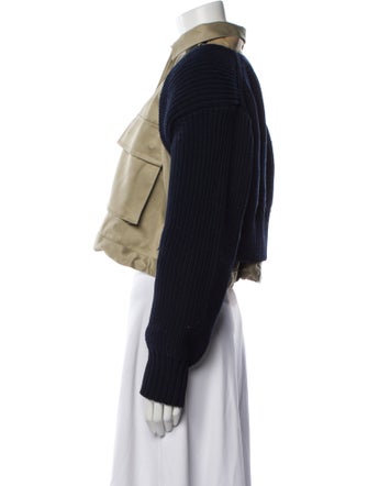 Sacai Colorblock Pattern Jacket