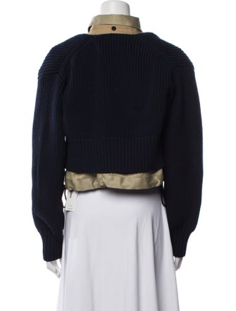 Sacai Colorblock Pattern Jacket