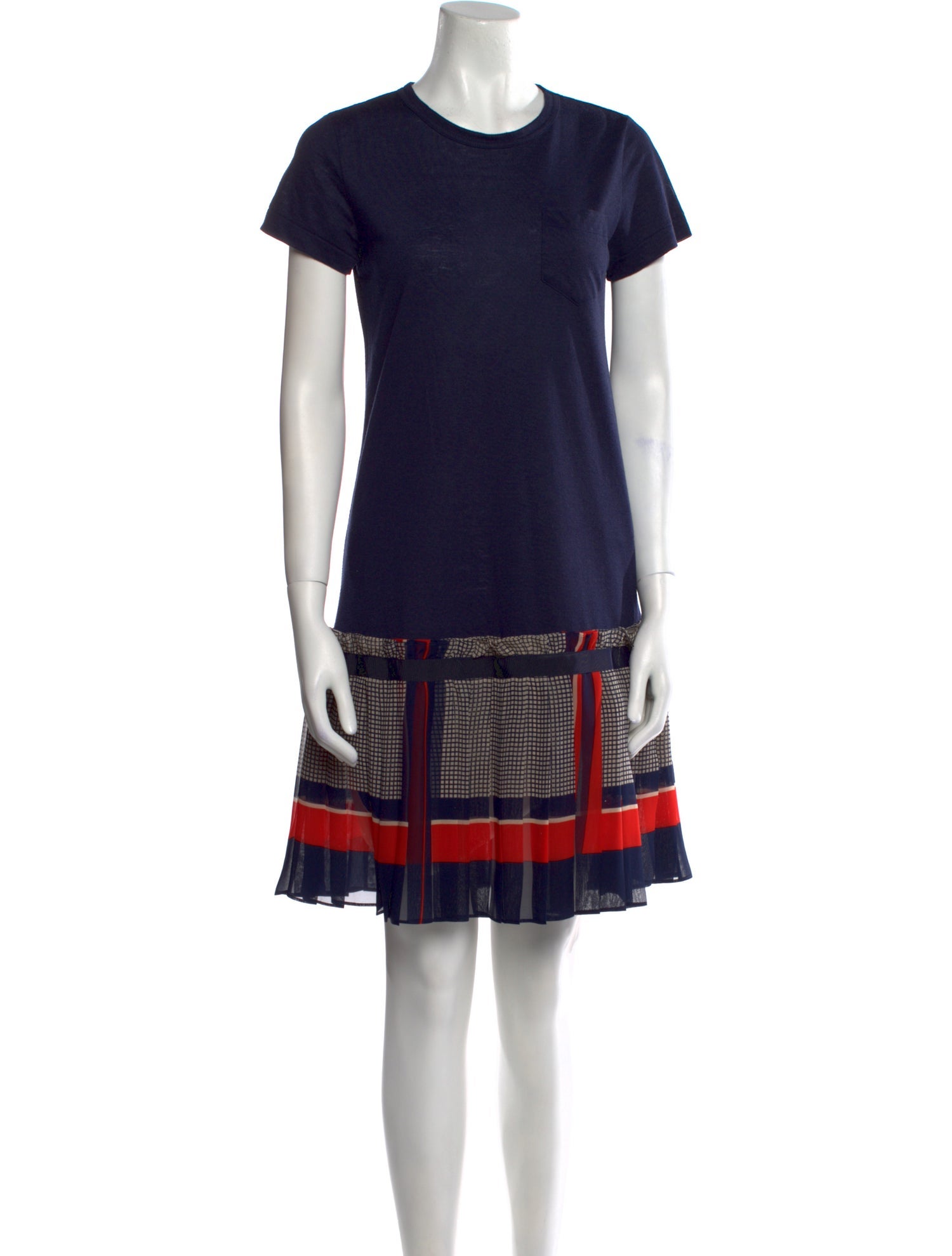 Sacai Linen Mini Dress