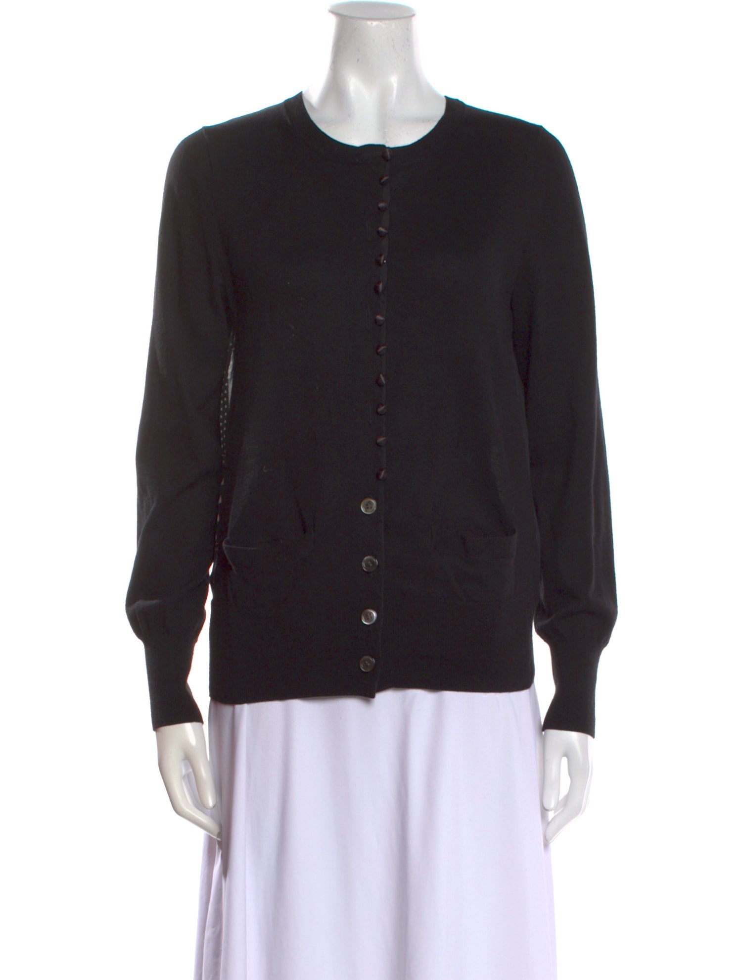 Sacai Crew Neck Long Sleeve Sweatshirt