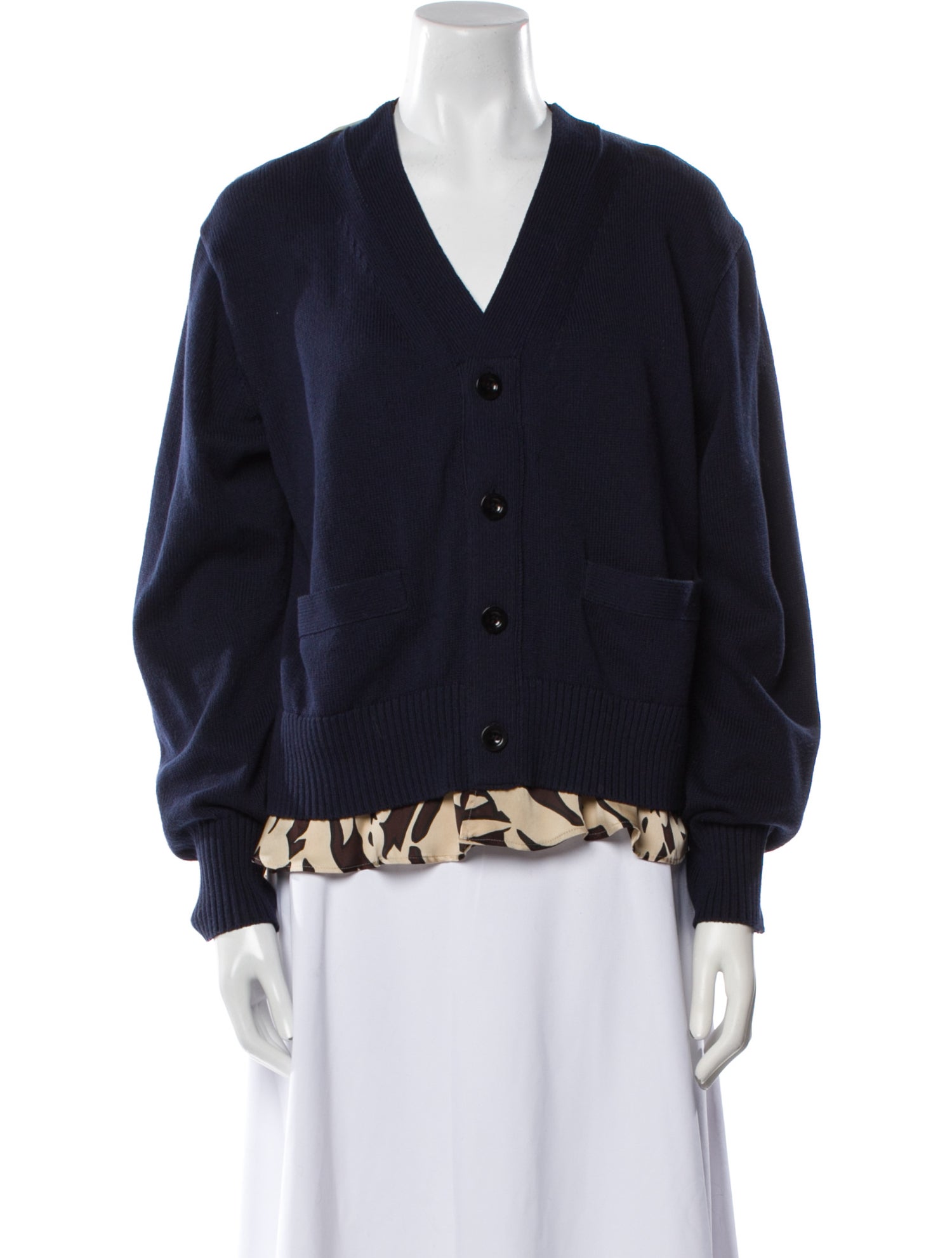 Sacai V-Neck Sweater