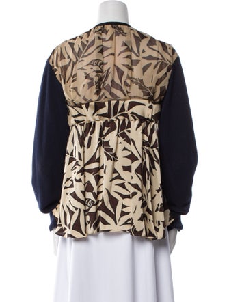 Sacai V-Neck Sweater