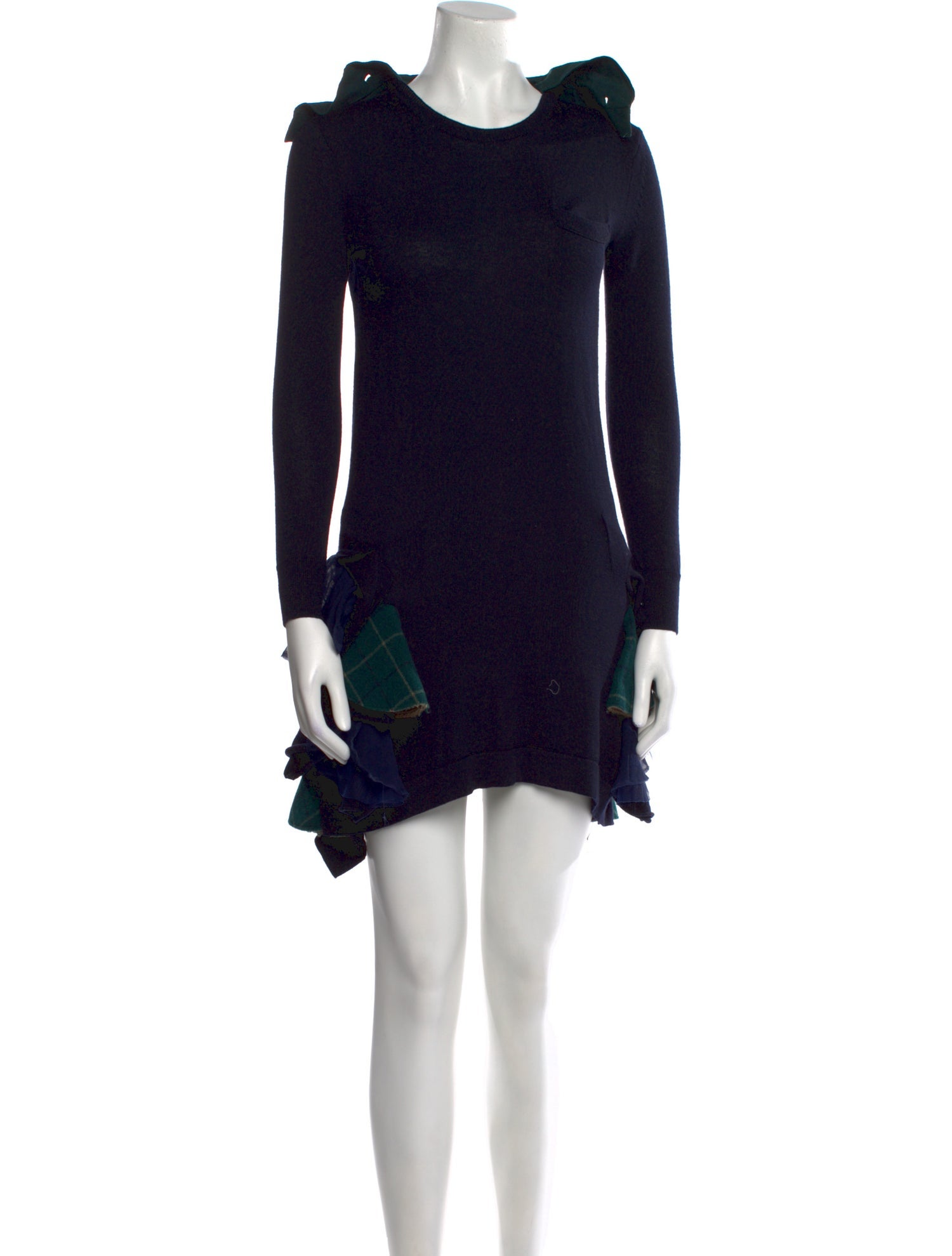 Sacai Supima Cotton Mini Dress