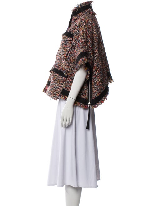 Sacai Wool Tweed Pattern Jacket