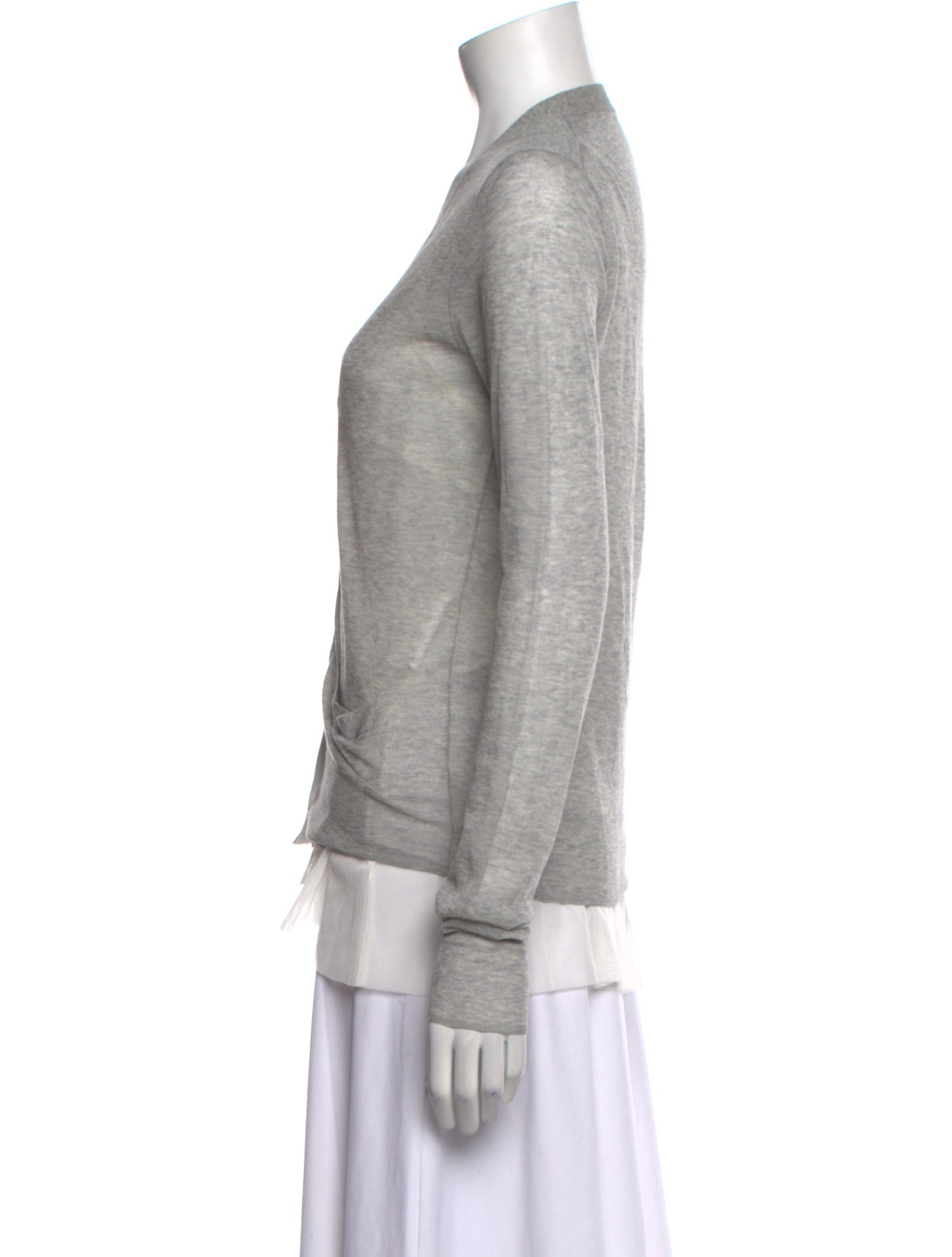 Sacai V-Neck Sweater