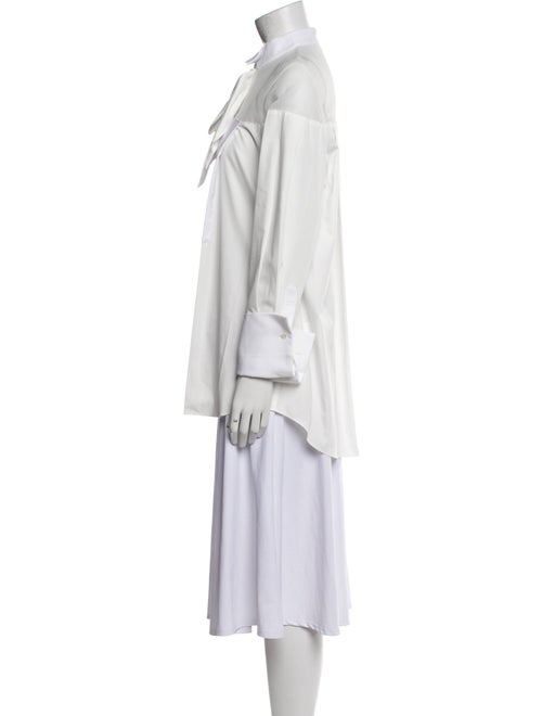 Sacai Long Sleeve Button-Up Top