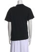 Sacai Mock Neck Short Sleeve T-Shirt
