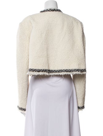 Sacai Tweed Pattern Evening Jacket