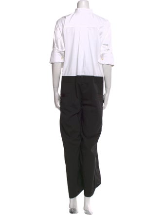Sacai Crew Neck Jumpsuit