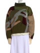 Sacai Wool Printed Sweater