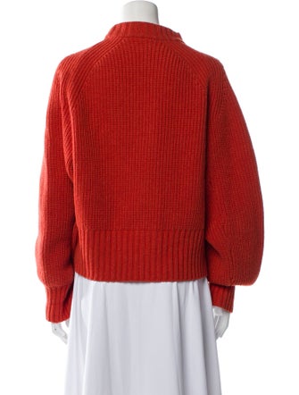 Sacai Wool Colorblock Pattern Sweater