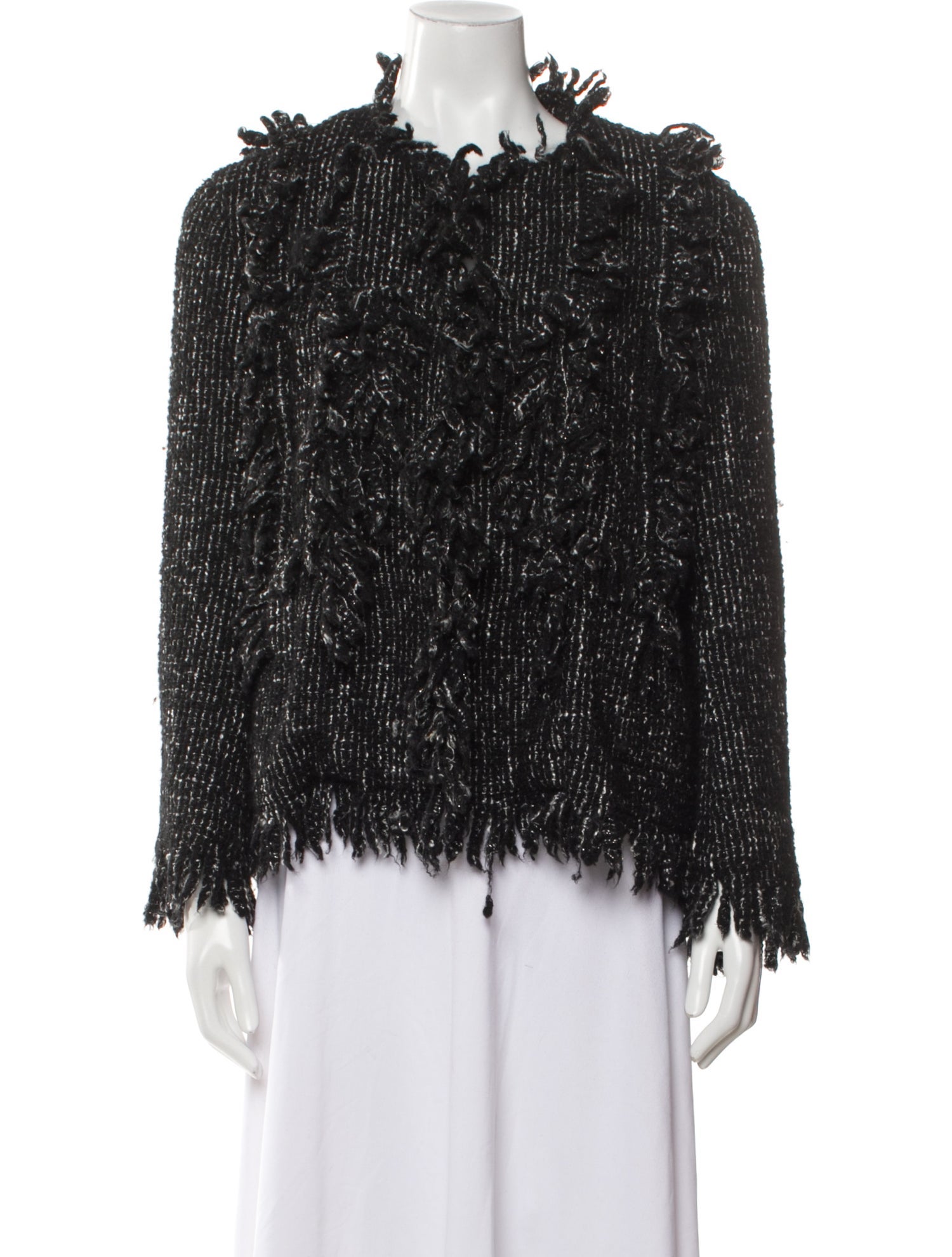 Sacai Wool Tweed Pattern Jacket