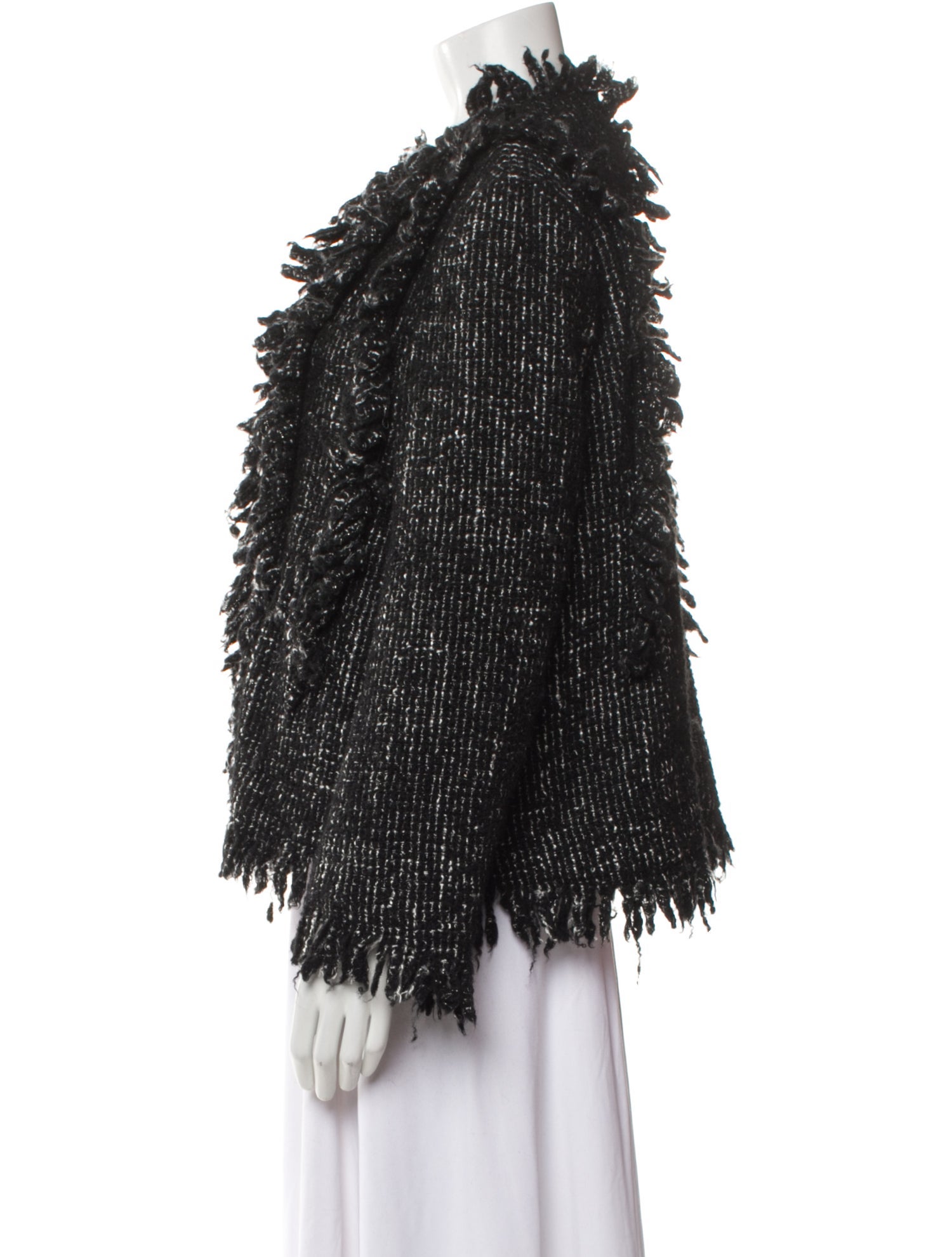 Sacai Wool Tweed Pattern Jacket