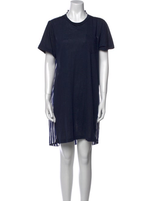 Sacai Linen Knee-Length Dress