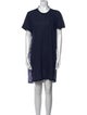 Sacai Linen Knee-Length Dress