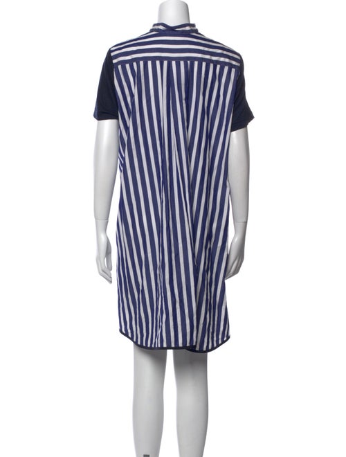 Sacai Linen Knee-Length Dress