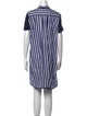 Sacai Linen Knee-Length Dress