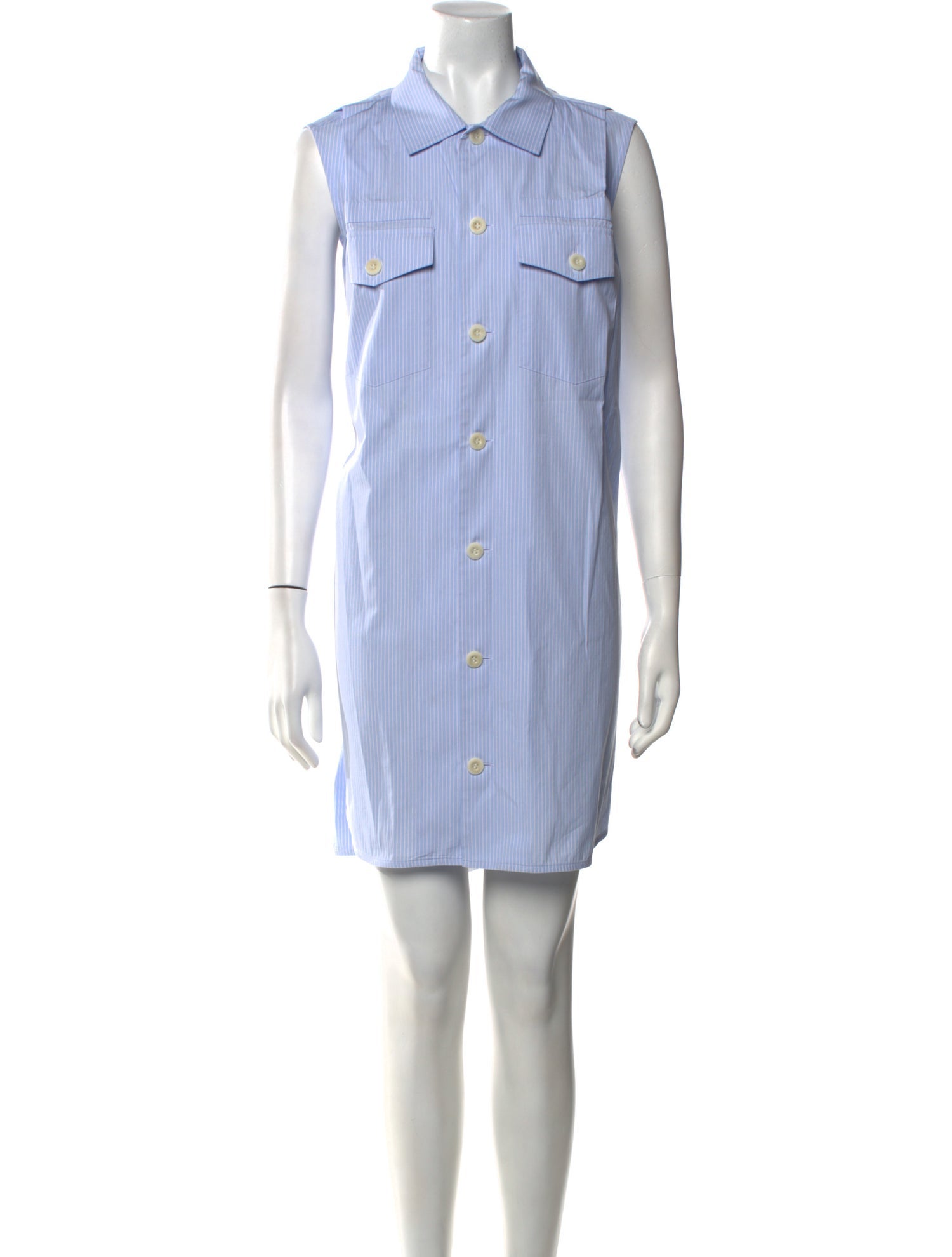 Sacai Striped Mini Dress