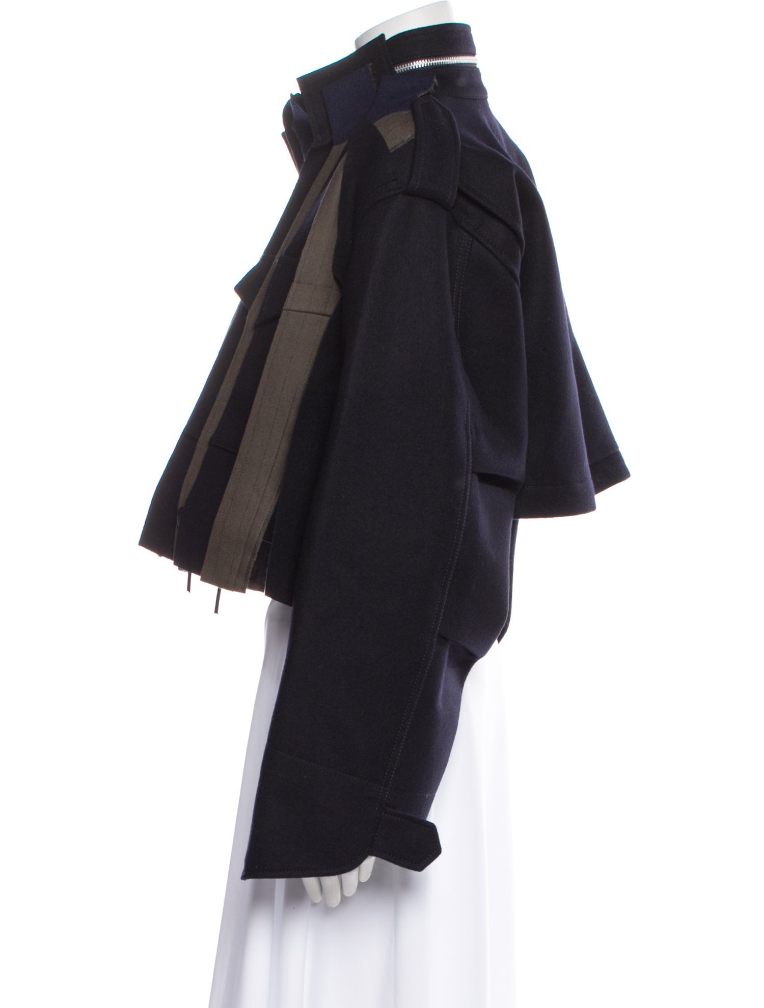 Sacai Wool Striped Jacket