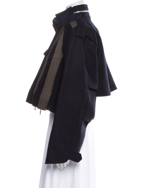 Sacai Wool Striped Jacket