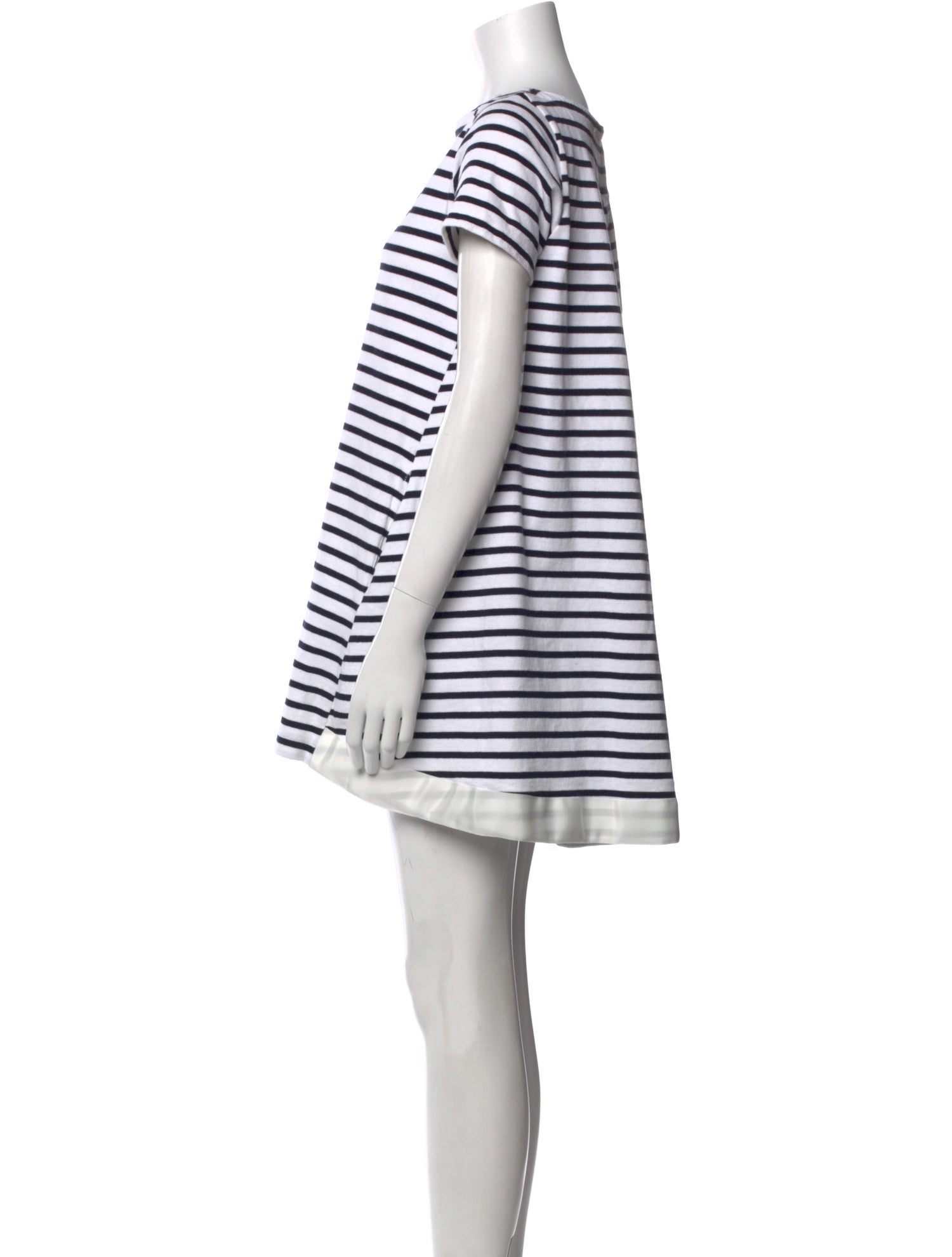 Sacai Striped Mini Dress