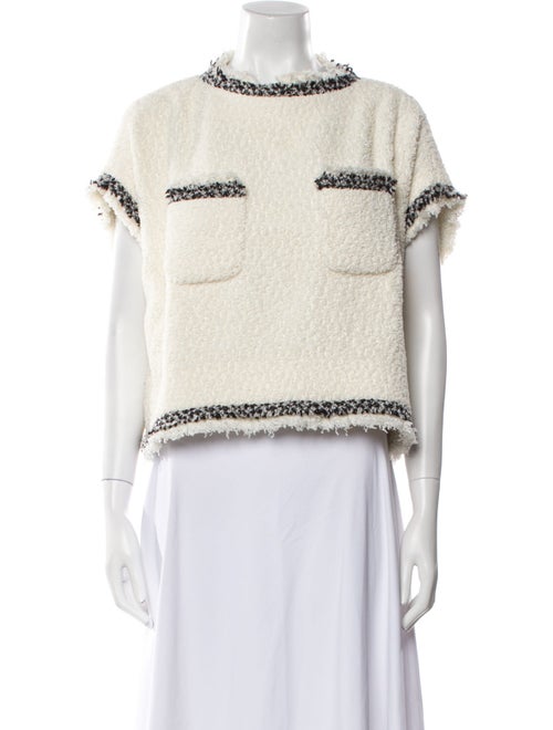 Sacai Nylon Graphic Print Sweatshirt