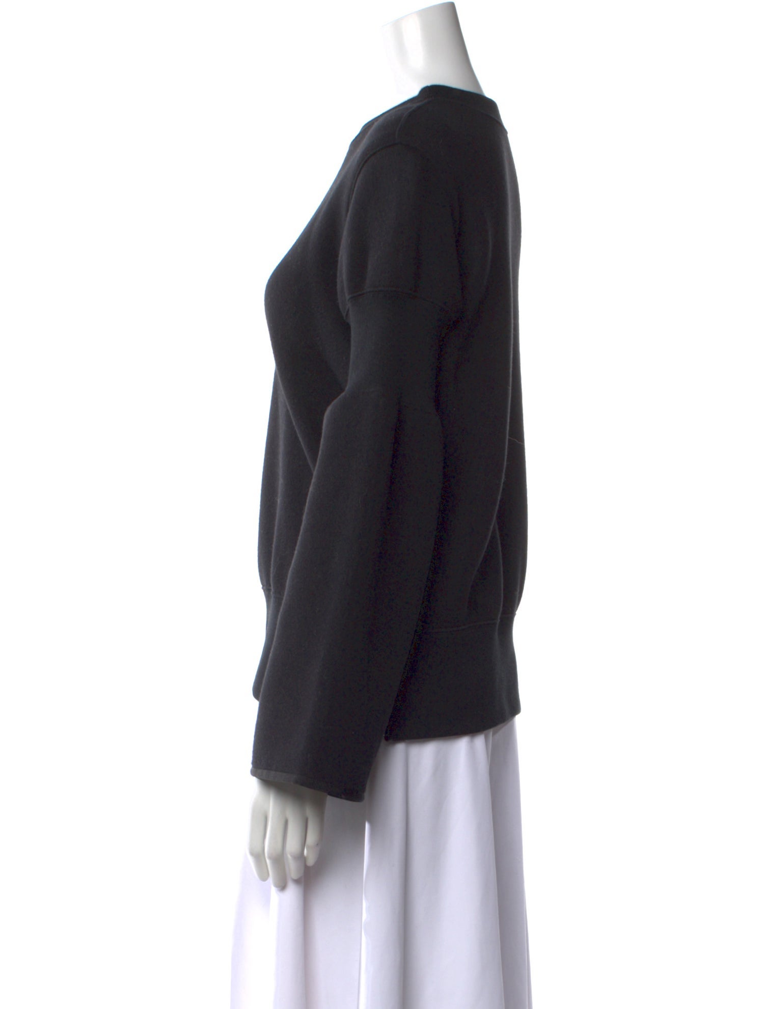 Sacai Crew Neck Long Sleeve Sweatshirt