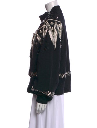 Sacai Wool Printed Sweater