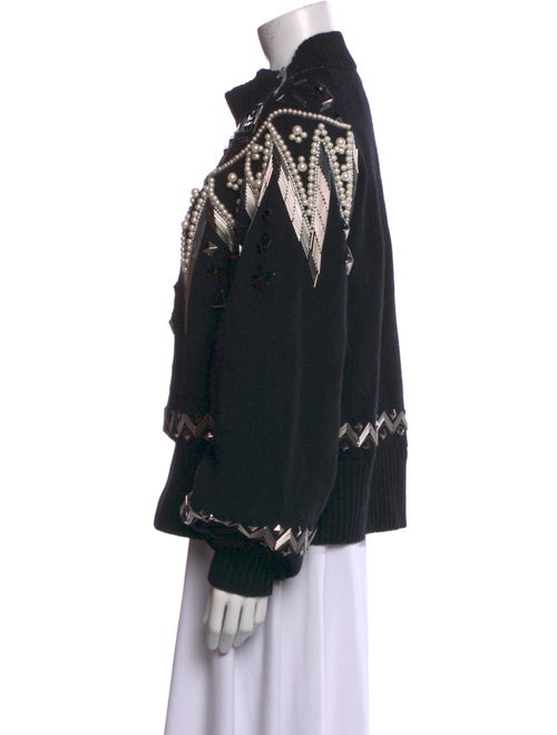 Sacai Wool Printed Sweater