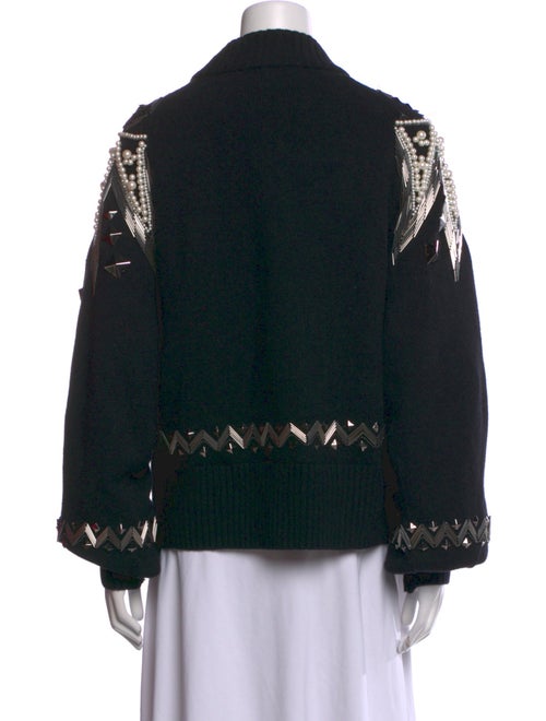Sacai Wool Printed Sweater