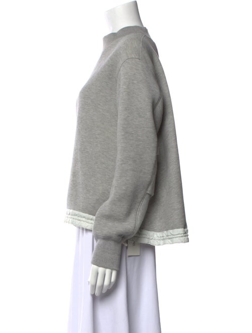 Sacai Crew Neck Long Sleeve Sweatshirt