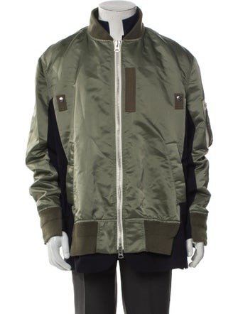 Sacai Graphic Print Windbreaker