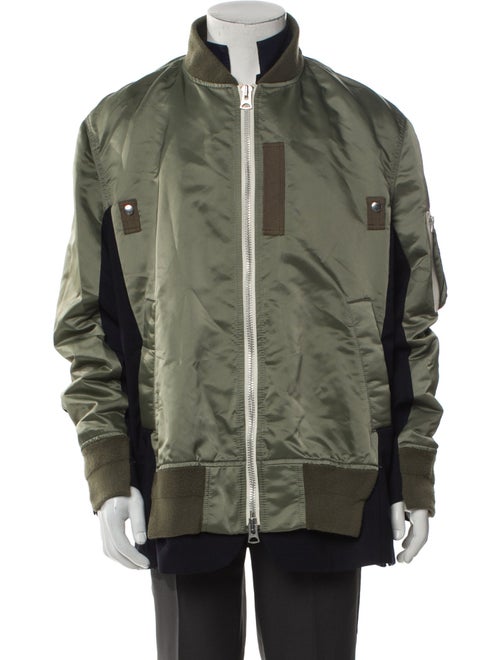 Sacai Graphic Print Windbreaker