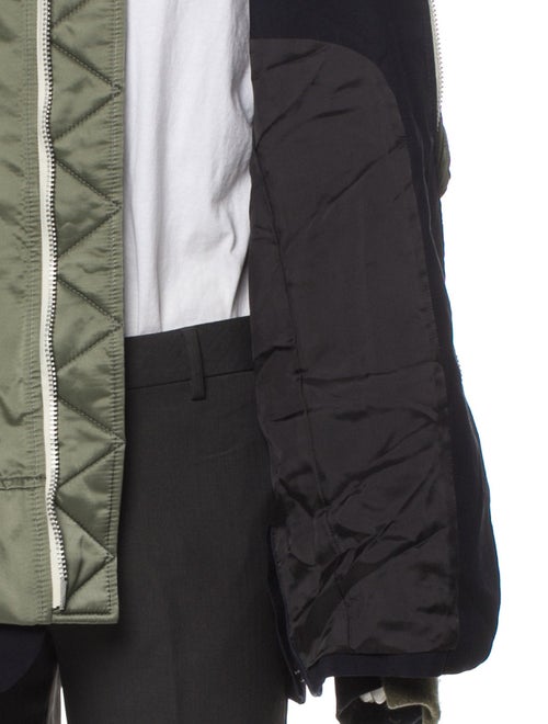 Sacai Graphic Print Windbreaker