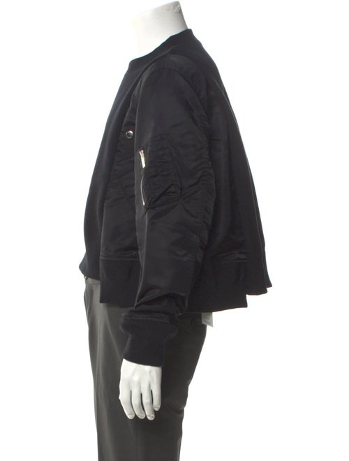 Sacai Crew Neck Long Sleeve Sweatshirt