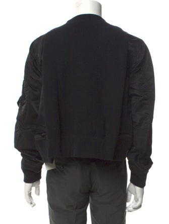 Sacai Crew Neck Long Sleeve Sweatshirt