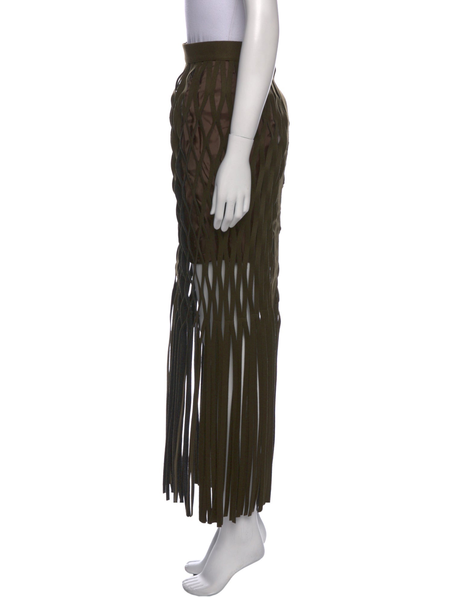 Sacai Wool Long Skirt w/ Tags